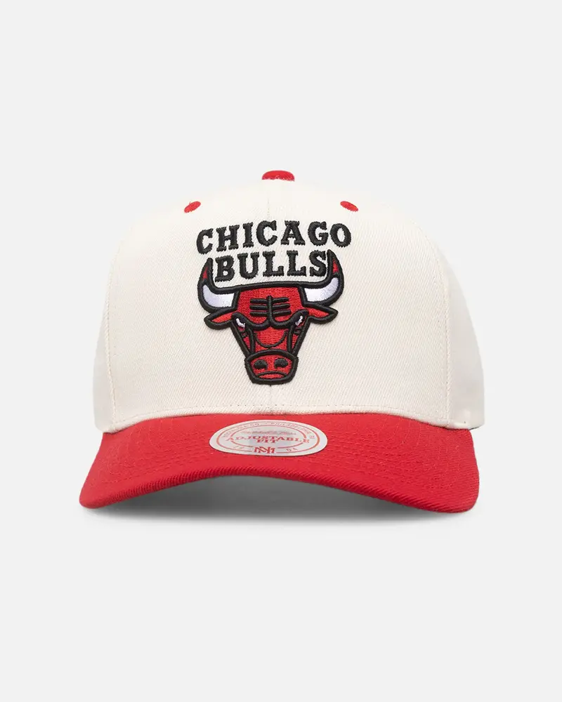 Mitchell & Ness Chicago Bulls Go Team Go Og Snapback Vintage Cream 1