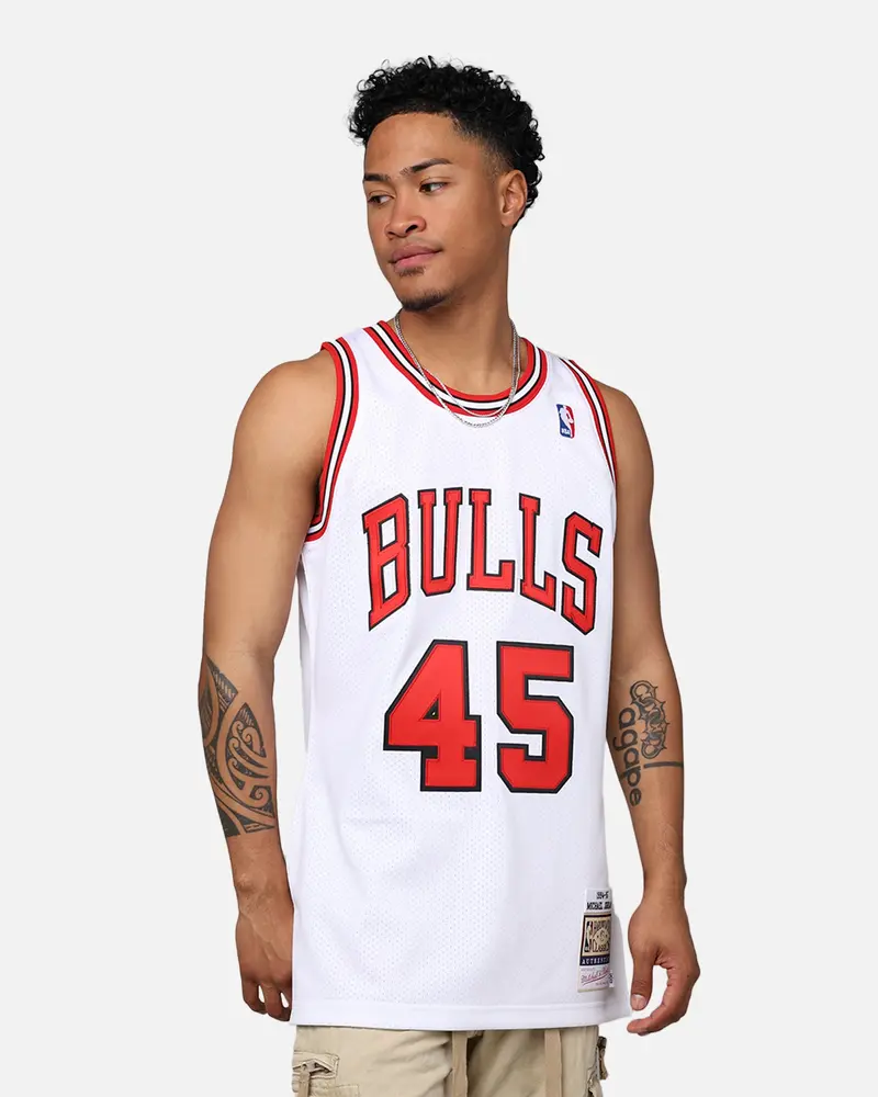 Mitchell & Ness Chicago Bulls Michael Jordan1994-95 Authentic Home Jersey White 1