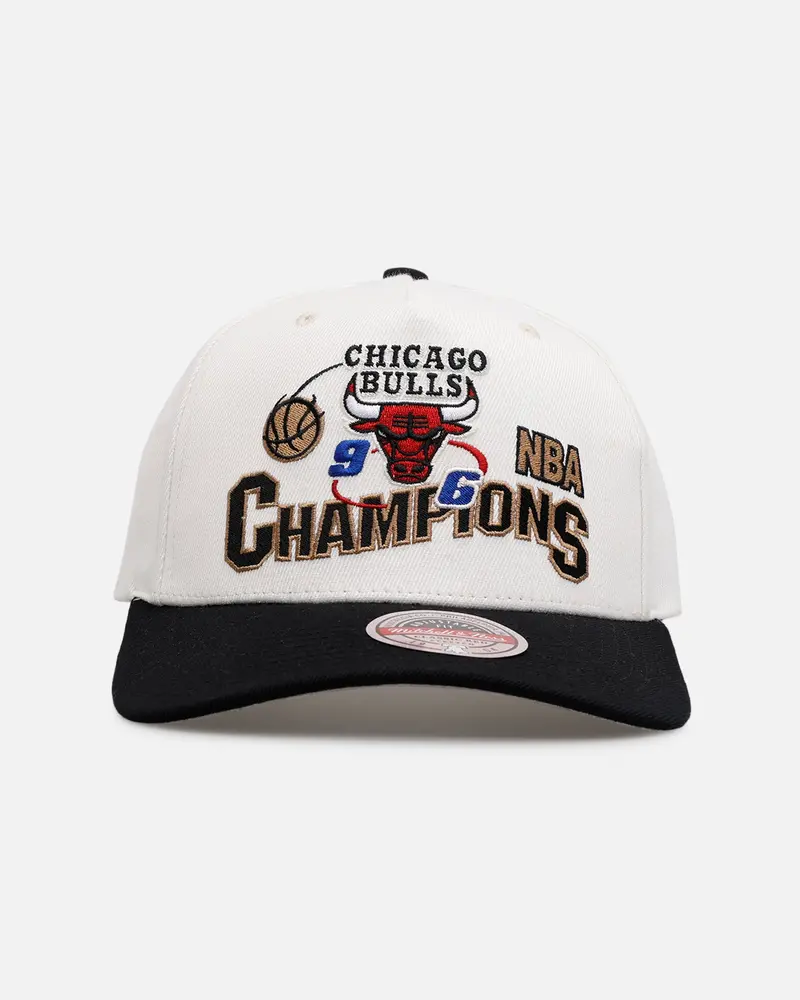 Mitchell & Ness Chicago Bulls 'Nba Elite Finals' Mvp Snapback Cream/Black 1