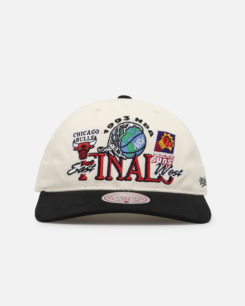Mitchell & Ness Chicago Bulls X Phoenix Suns 1993 Nba Finals Snapback Cream/Black 1