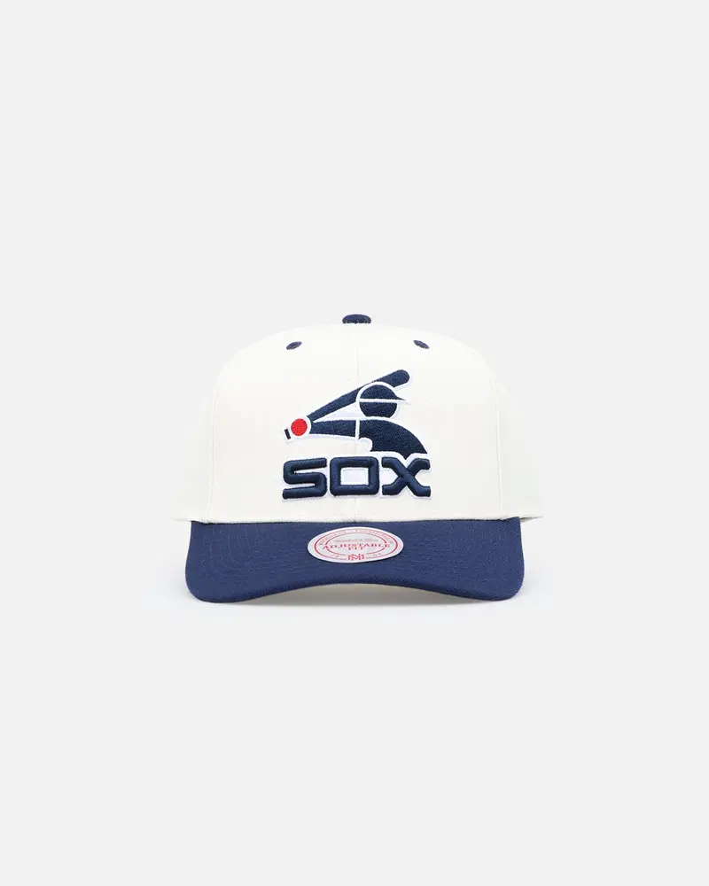 Mitchell & Ness Chicago White Sox Go Team Go Snapback White Cream/Black 1