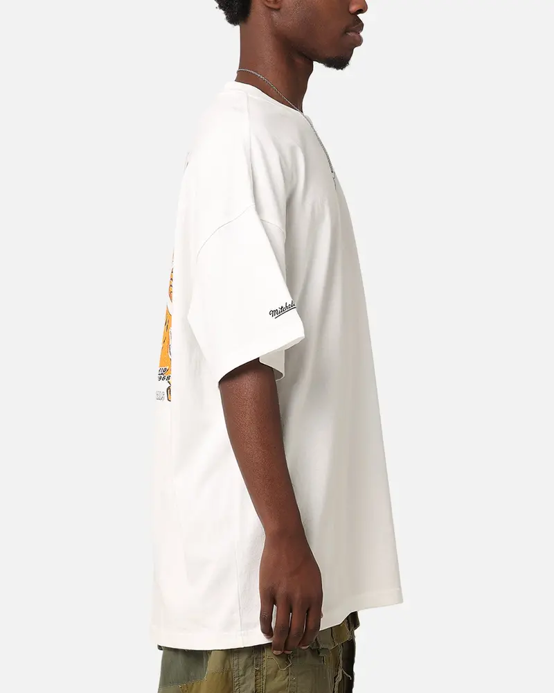 Mitchell & Ness Cincinnati Bengals 'Alter Ego' Flames T-Shirt Vintage White 5