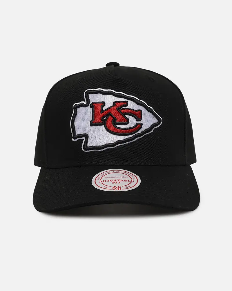 Mitchell & Ness Kansas City Chiefs Team Colour Logo Mvp Snapback Black 1