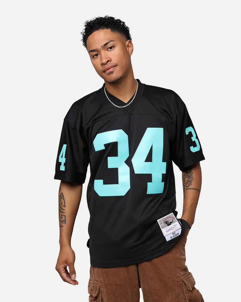 Mitchell & Ness Las Vegas Raiders Bo Jackson '88-89 Legacy Jersey Black/Ice Blue 1