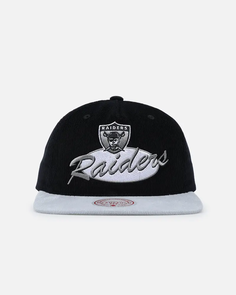 Mitchell & Ness Las Vegas Raiders Centre Circle Origin Snapback Black/Grey 1