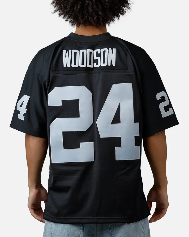Mitchell & Ness Las Vegas Raiders Charles Woodson #24 1998 Legacy Jersey Black 1