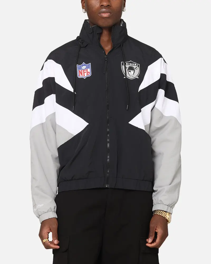 Mitchell & Ness Las Vegas Raiders Spray Jacket Black/Grey 1