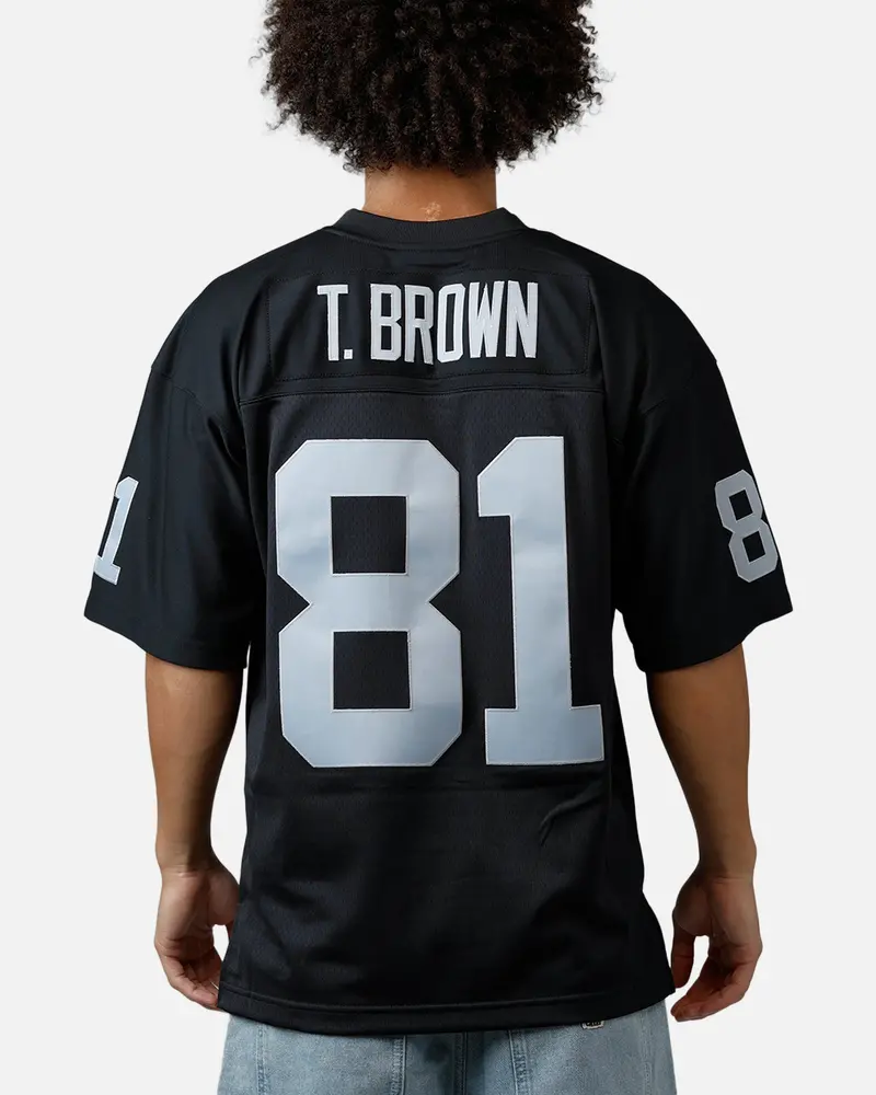 Mitchell & Ness Las Vegas Raiders Tim Brown #81 1998 Legacy Jersey Black 1
