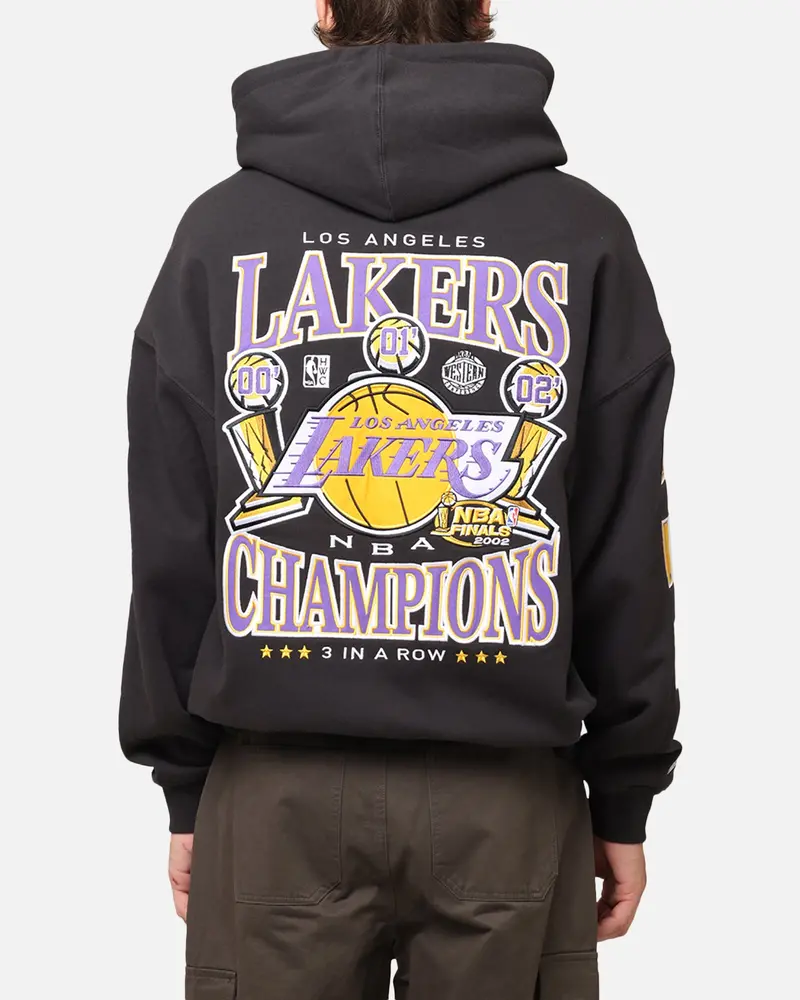 Mitchell & Ness Los Angeles Lakers Pinnacle Hoodie Faded Black 1