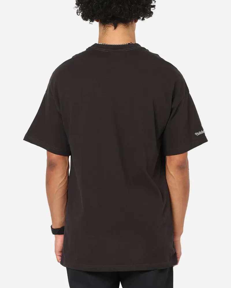 Mitchell & Ness Los Angeles Lakers Shaquille O'neal Big Head T-Shirt Faded Black 3