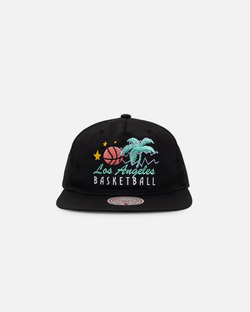 Mitchell & Ness Los Angeles Lakers Sunset Origin Snapback Black 1