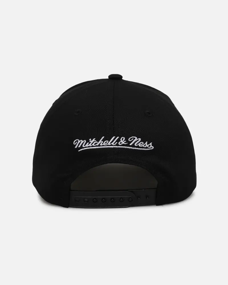 Mitchell & Ness Los Angeles Lakers Team Colour Logo Mvp Snapback Black 2