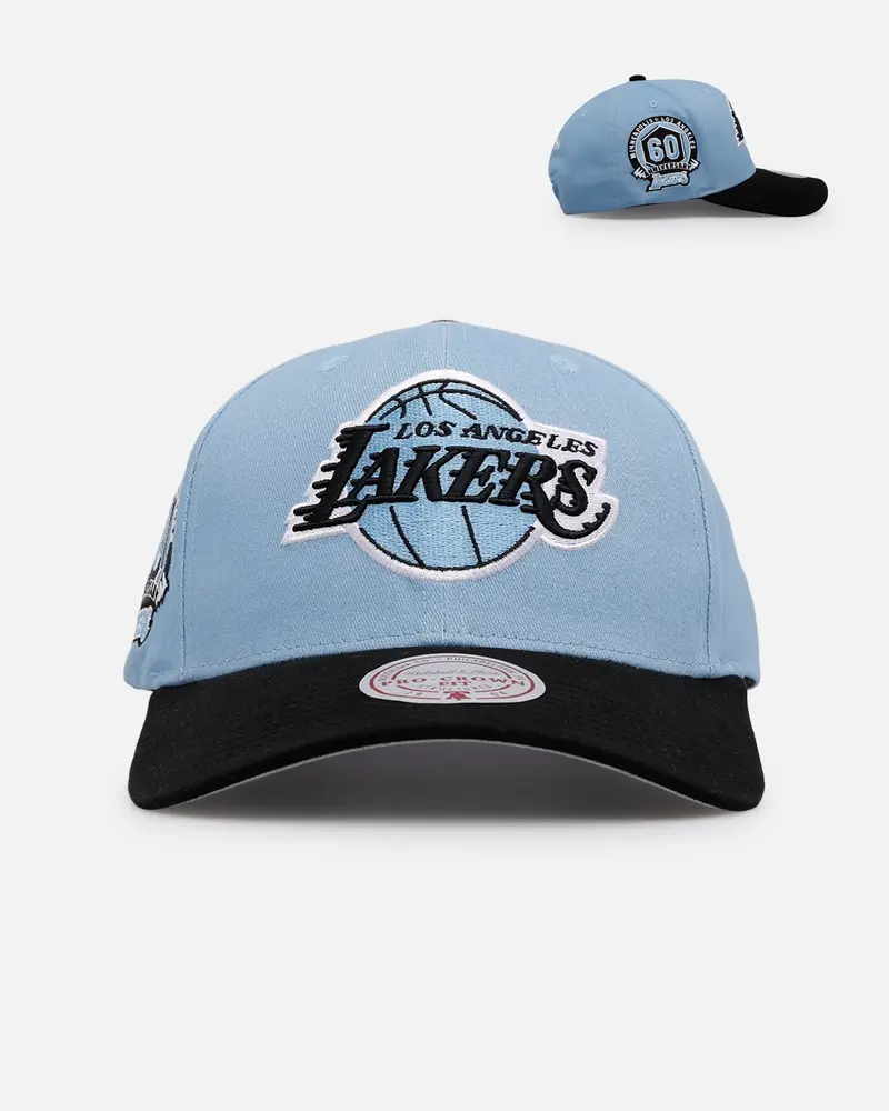 Mitchell & Ness Los Angeles Lakers 'Vapor Blue' 1998 Champion Pro Crown Snapback Blue 1
