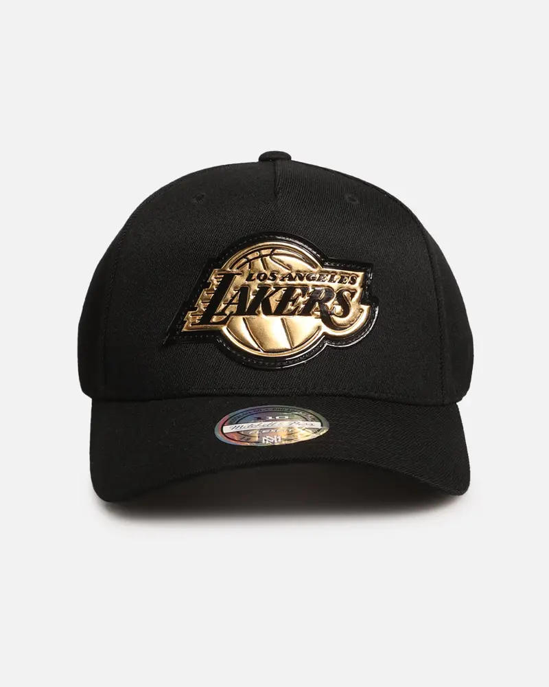 Mitchell & Ness Los Angeles Lakers 'Weald' Pro Pinch Snapback Black 1