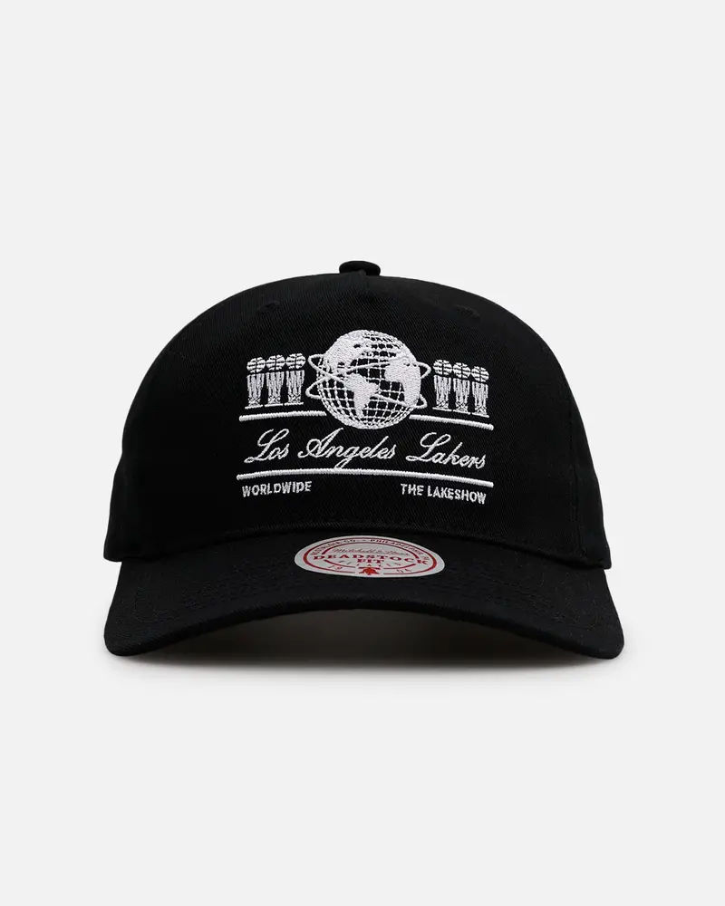 Mitchell & Ness Los Angeles Lakers 'Worldwide' Deadstock Snapback Black 1