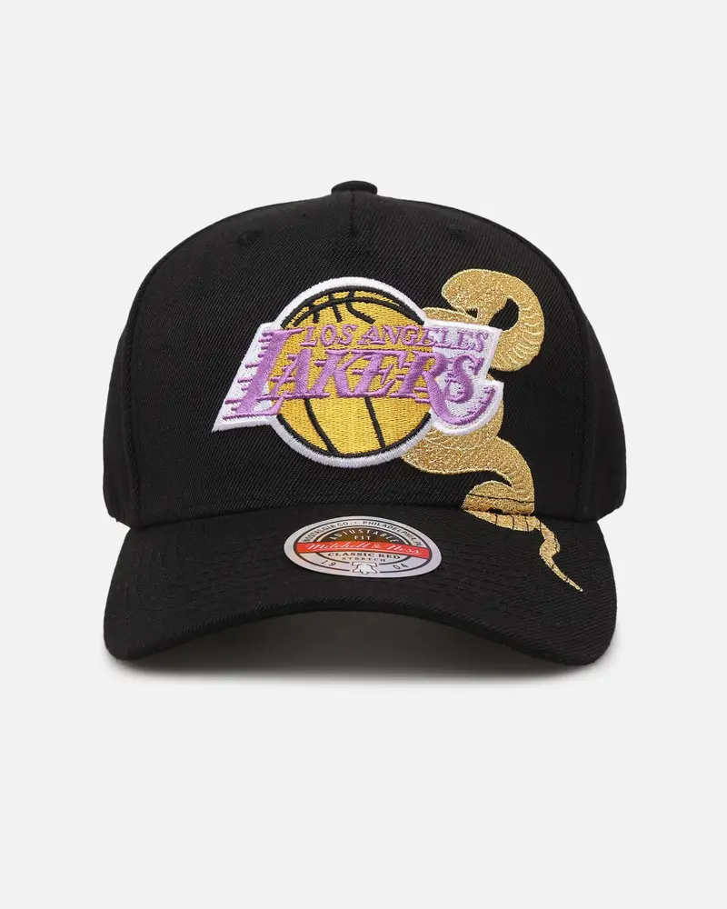 Mitchell & Ness Los Angeles Lakers 'Year Of The Snake' Mvp Snapback Black 1