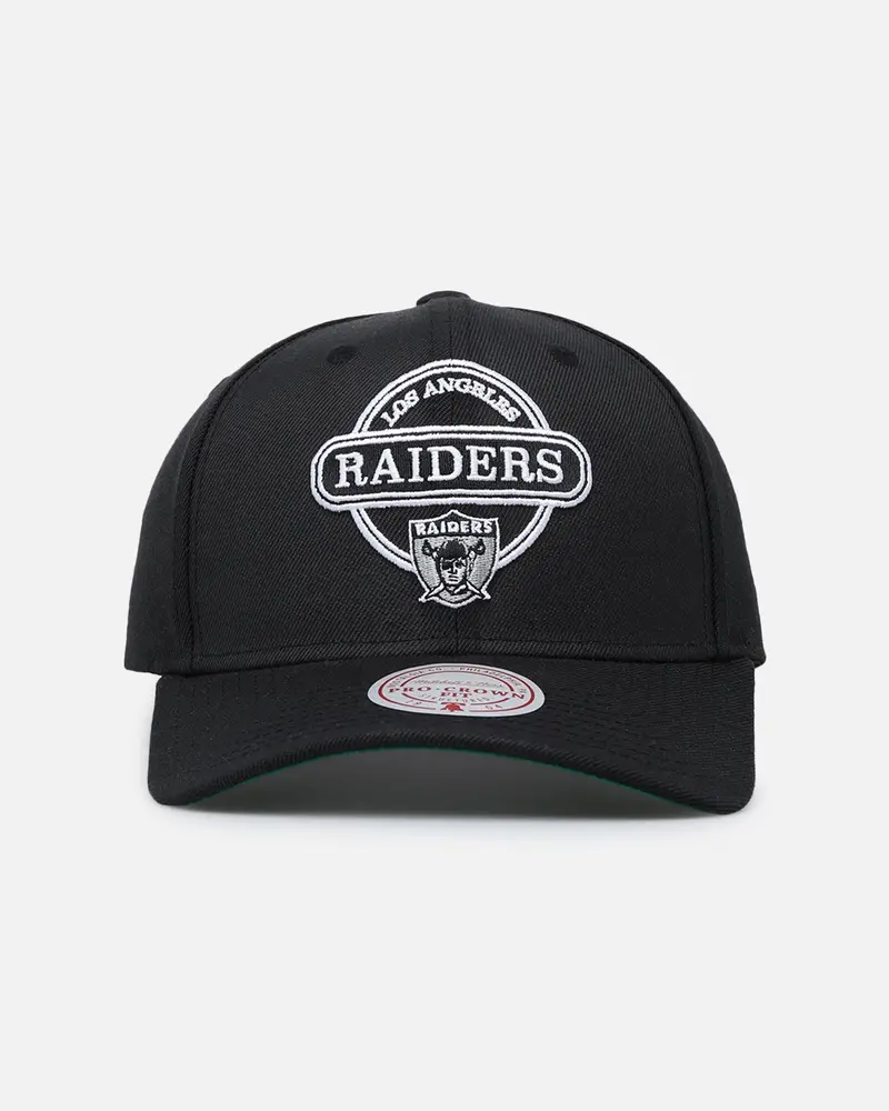 Mitchell & Ness Los Angeles Raiders Ice Pro Crown Snapback Black 1