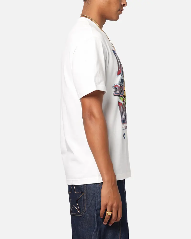 Mitchell & Ness Melbourne Demons Mascot T-Shirt Vintage White 4
