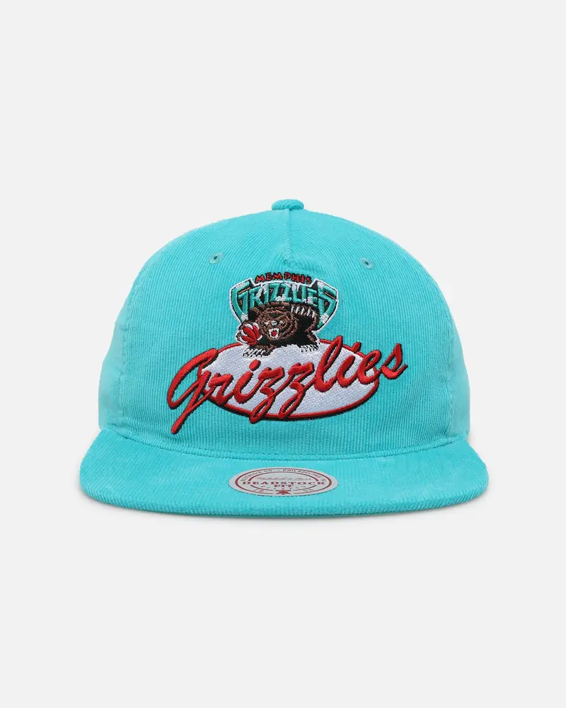Mitchell & Ness Memphis Grizzlies Centre Circle Origin Snapback Teal 1