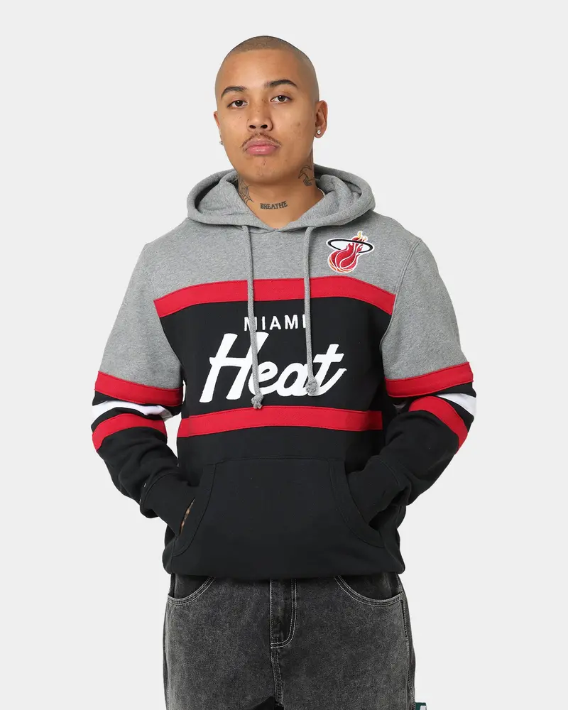 Mitchell & Ness Miami Heat Head Coach Hoodie Black 1