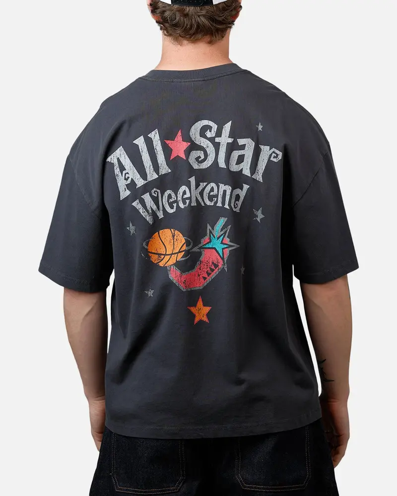 Mitchell & Ness Nba 1996 All-Star Game T-Shirt Washed Black 1