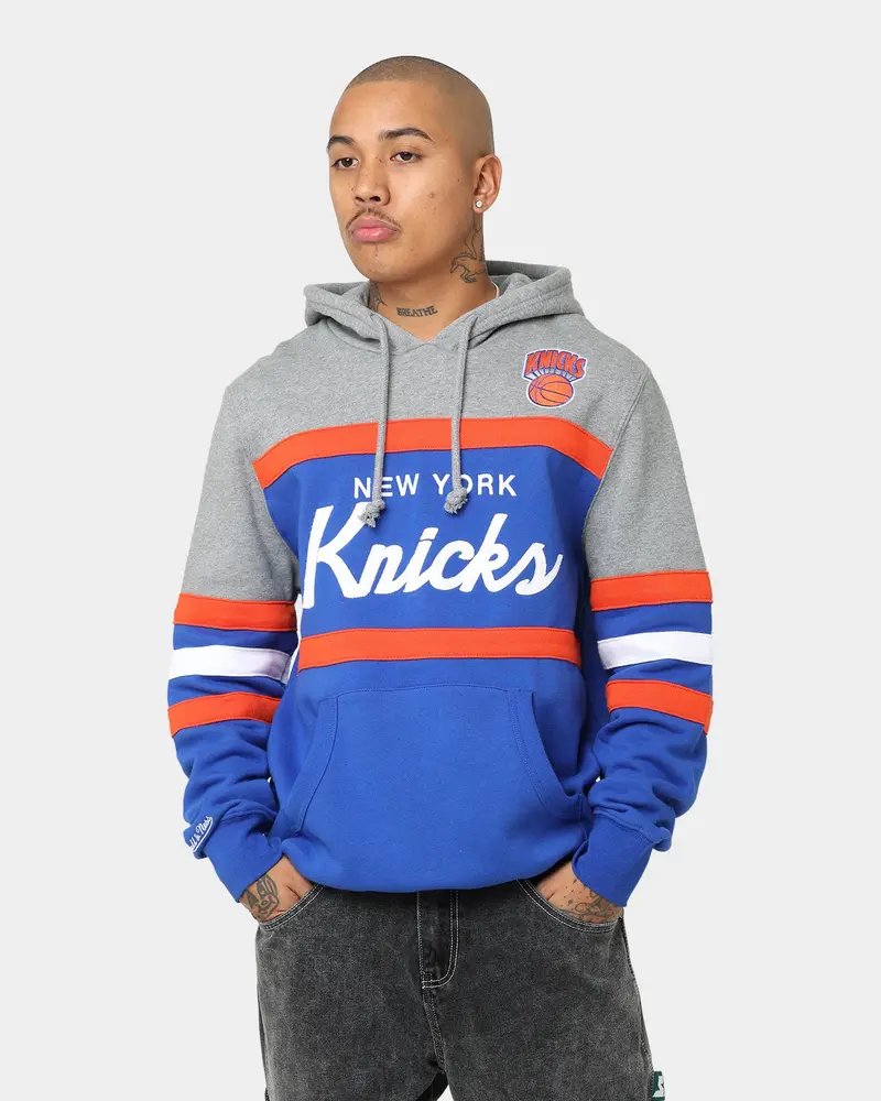 Mitchell & Ness New York Knicks Head Coach Hoodie Royal 1