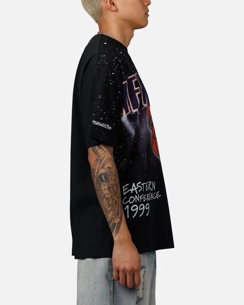 Mitchell & Ness New York Knicks Skyline T-Shirt Faded Black 4