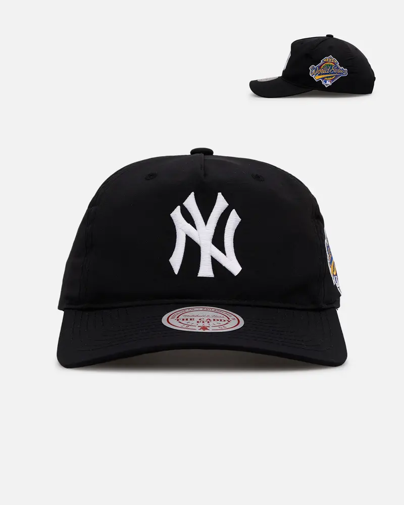 Mitchell & Ness New York Yankees 'Matte Nylon 2.0' Caddy Fit Snapback Navy 1