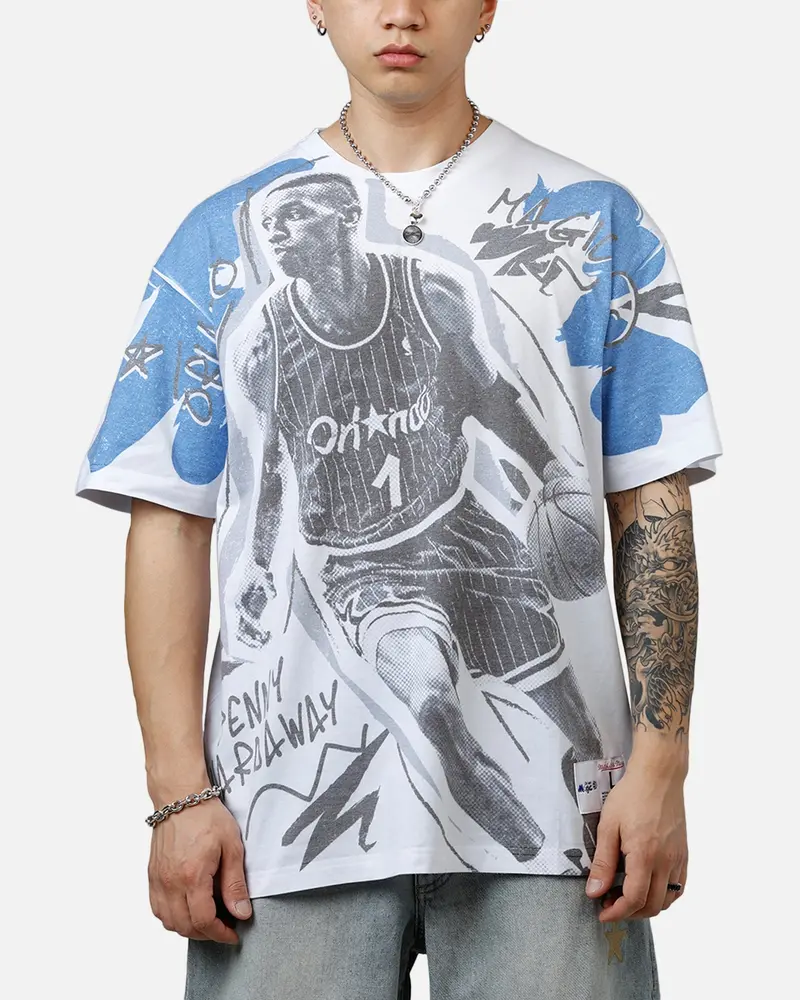 Mitchell & Ness Penny Hardaway Showstopper T-Shirt Blue 1