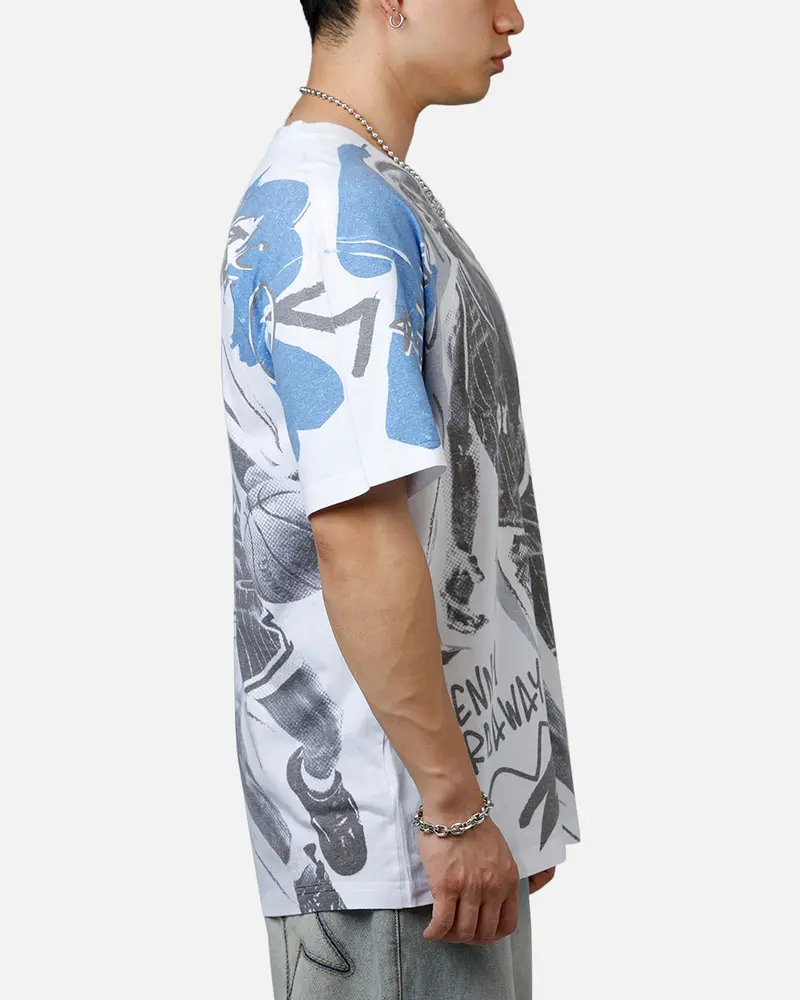 Mitchell & Ness Penny Hardaway Showstopper T-Shirt Blue 4