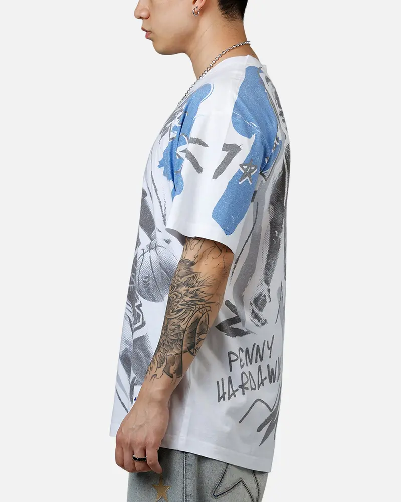 Mitchell & Ness Penny Hardaway Showstopper T-Shirt Blue 5