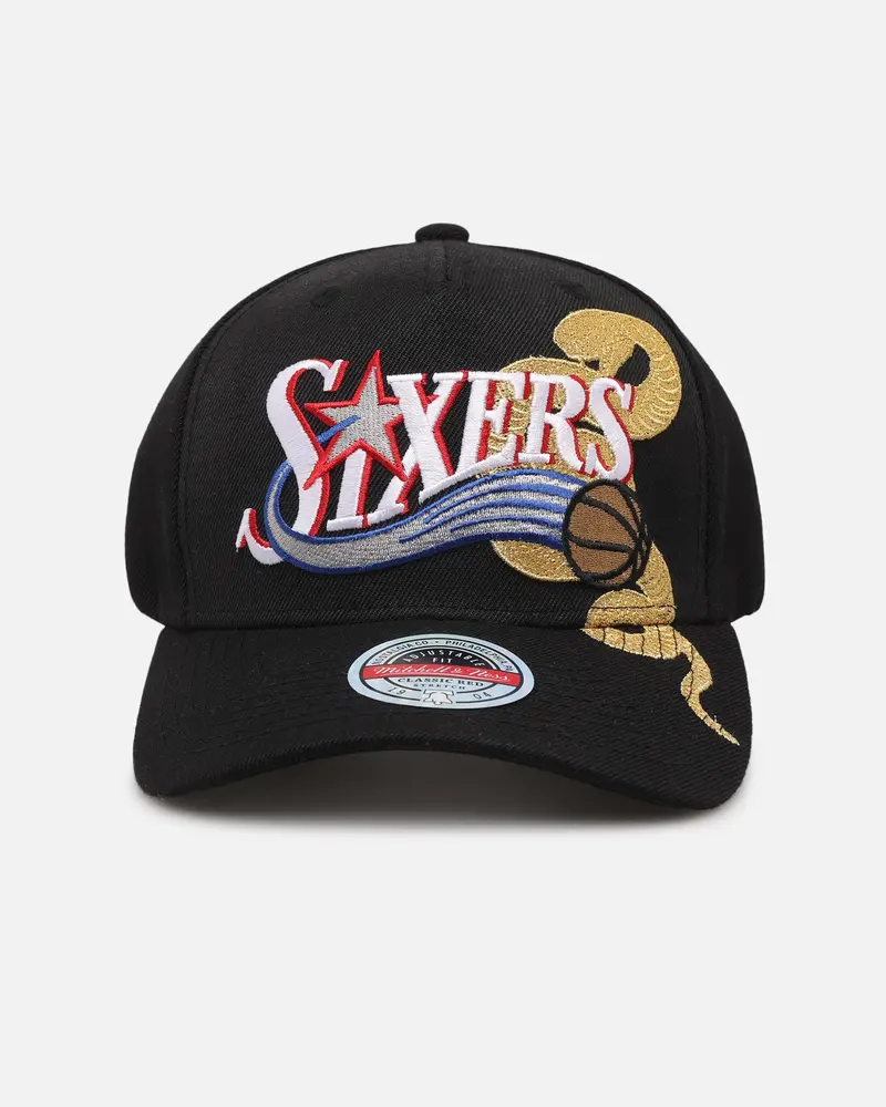 Mitchell & Ness Philadelphia 76Ers 'Year Of The Snake' Mvp Snapback Black 1