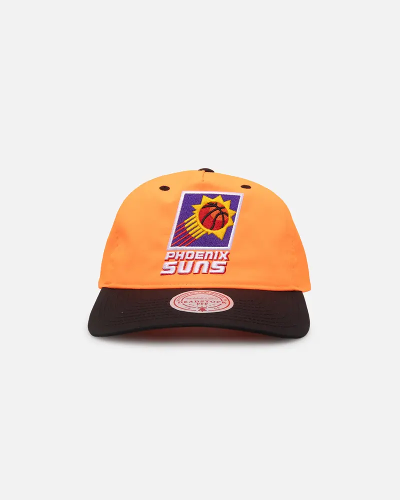 Mitchell & Ness Phoenix Suns Nylon Deadstock 2-Tone Snapback Bright Orange/Black 1