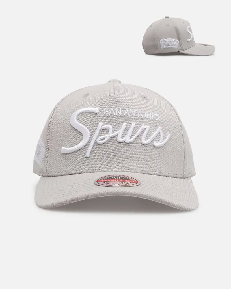 Mitchell & Ness San Antonio Spurs 'Gray Tones' Mvp Snapback Gray 1