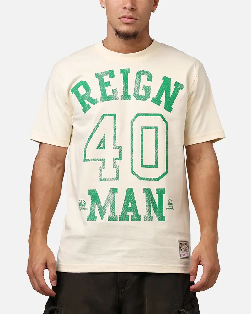 Mitchell & Ness Seattle Sonics Reign Man Kemp T-Shirt White 1