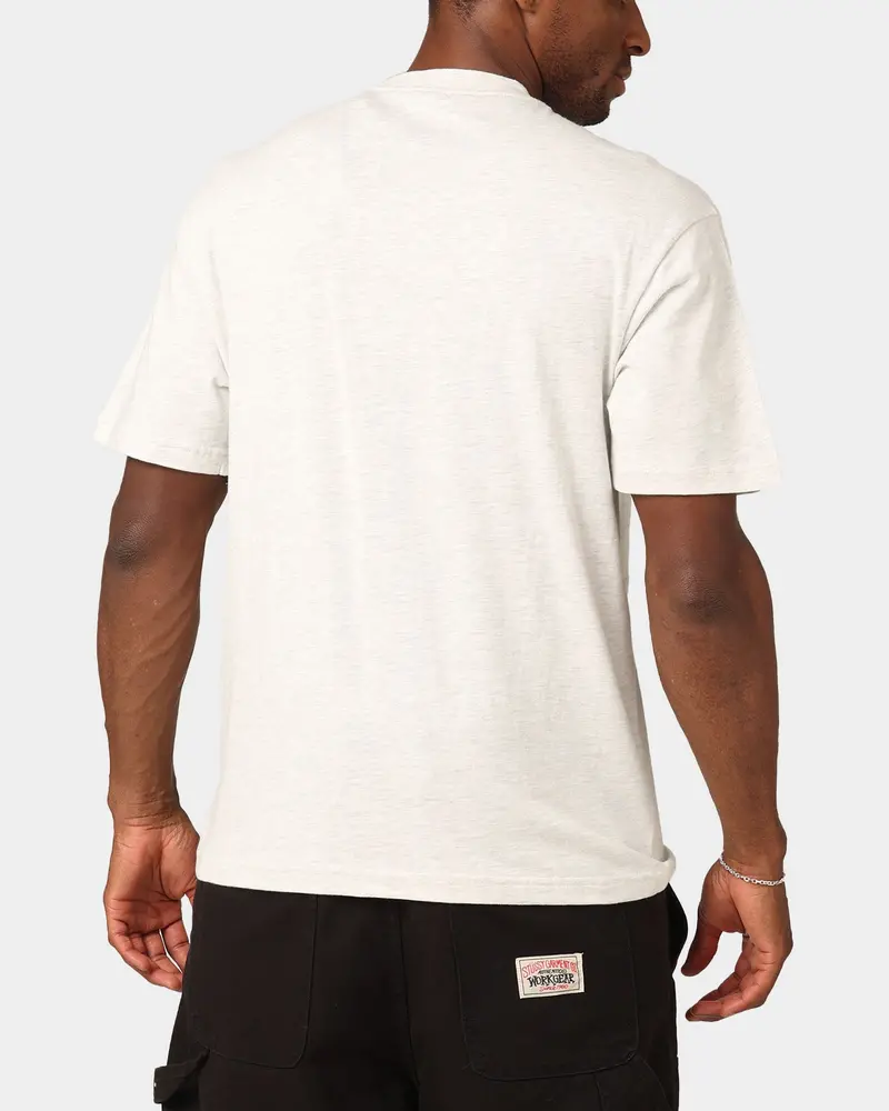 Mitchell & Ness St. Kilda Saints Character T-Shirt Silver Marle 4