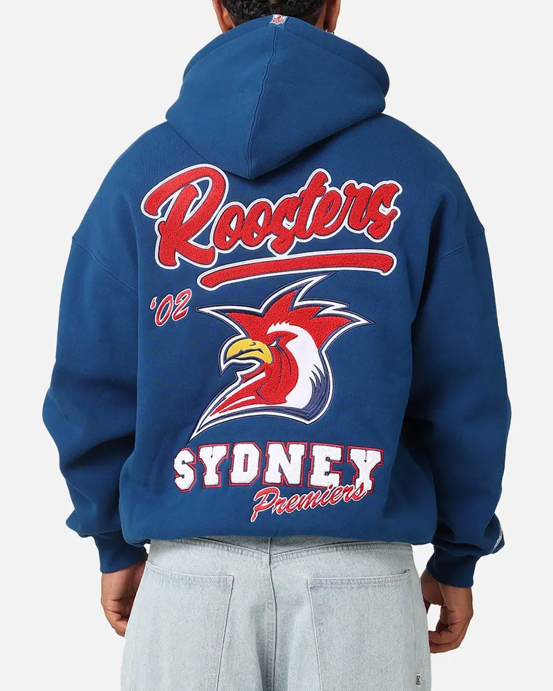 Mitchell & Ness Sydney Roosters 2002 Premiers Hoodie Navy 1