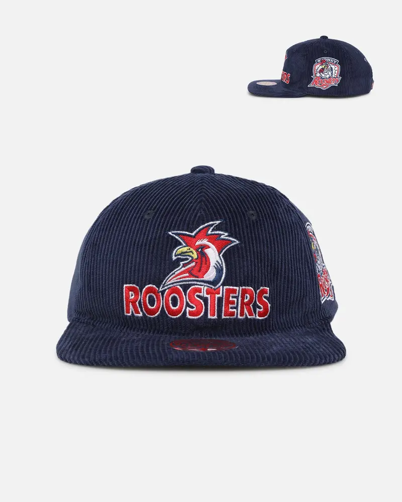 Mitchell & Ness Sydney Roosters Corduroy Deadstock Snapback Navy 1