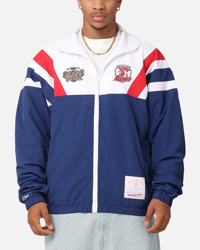 Mitchell & Ness Sydney Roosters Full Zip Spray Jacket White/Red/Navy 1