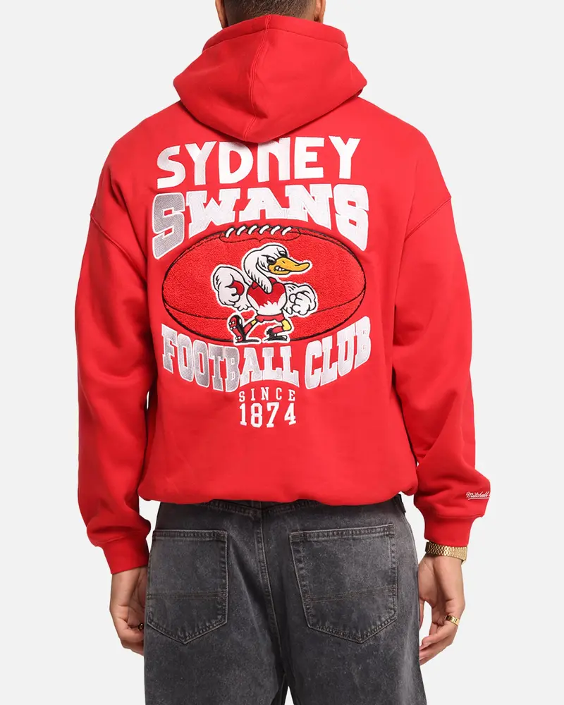 Mitchell & Ness Sydney Swans Team Hoodie Red 1