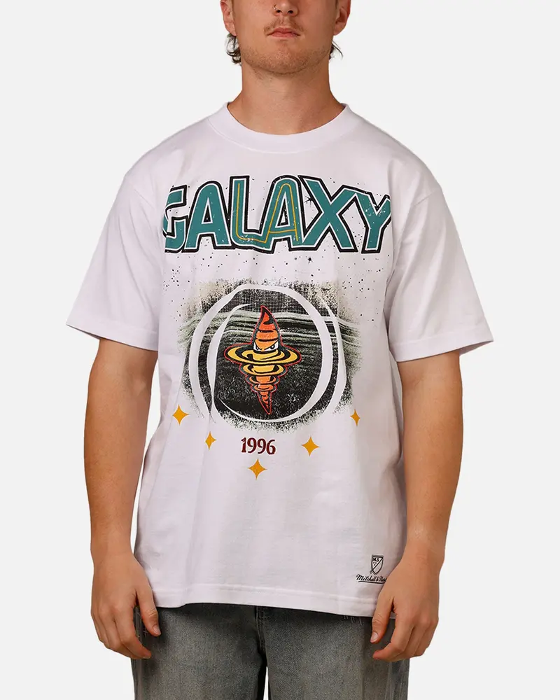 Mitchell & Ness X Los Angeles Galaxy X Culture Kings Our La Our Galaxy T-Shirt White 1