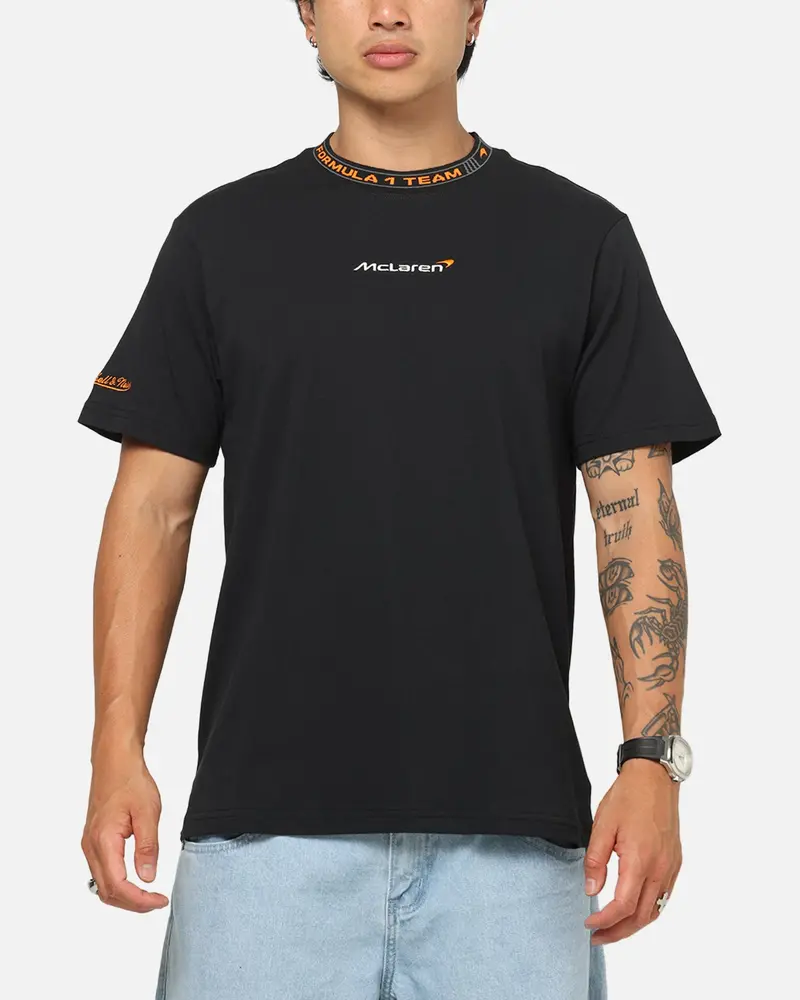 Mitchell & Ness X Mclaren Icon T-Shirt Faded Black 1
