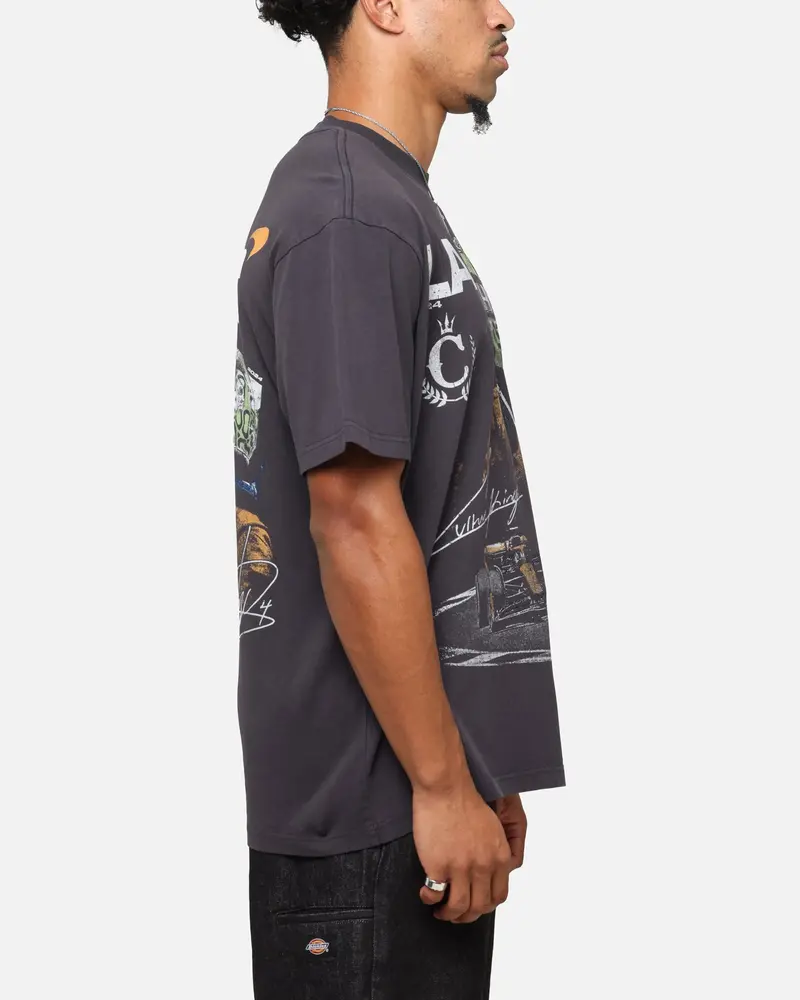 Mitchell & Ness X Mclaren Lando Norris Victory T-Shirt Faded Black 5