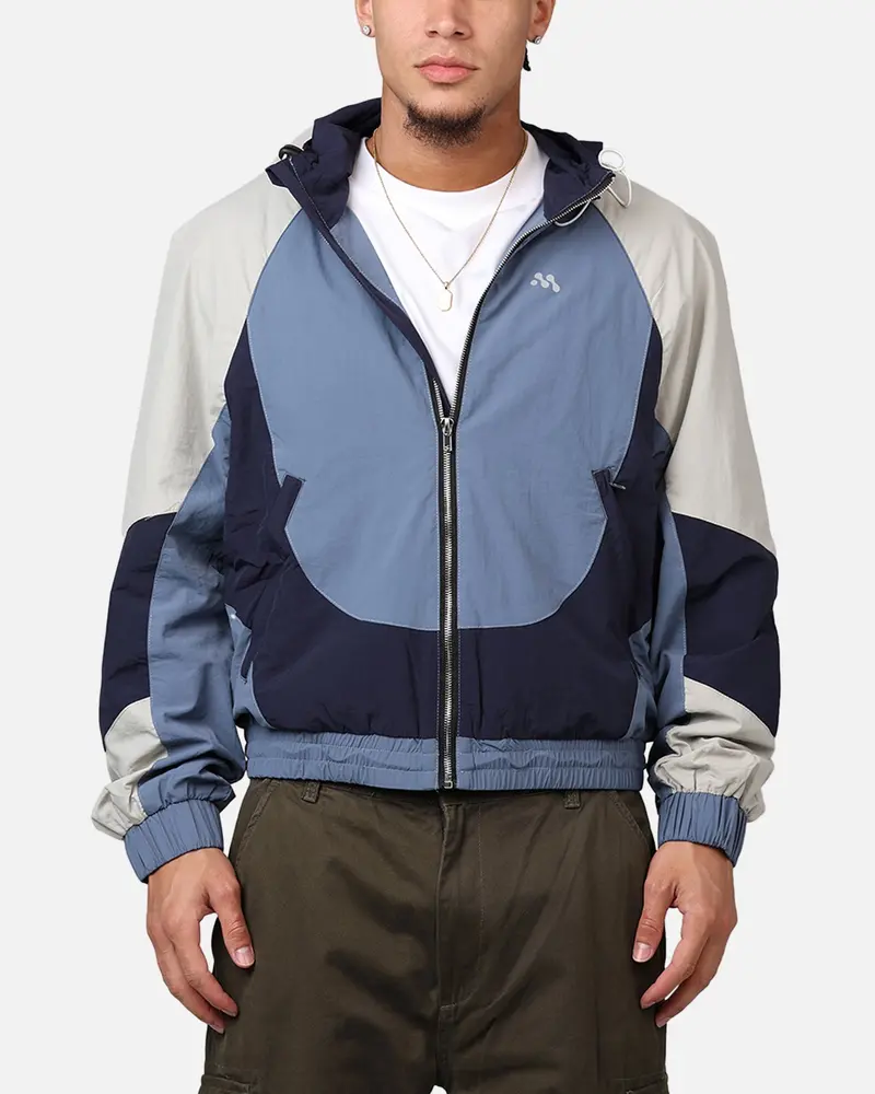 Mnml Active Windbreaker Jacket Blue 1