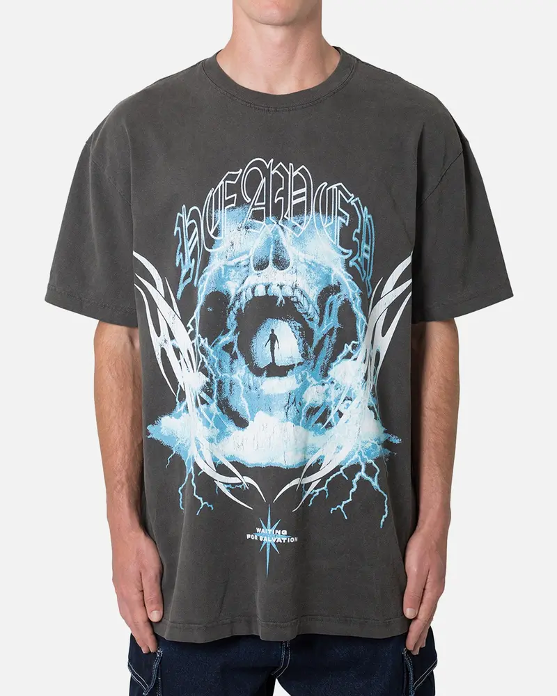Mnml Another Heaven T-Shirt Washed Black 1