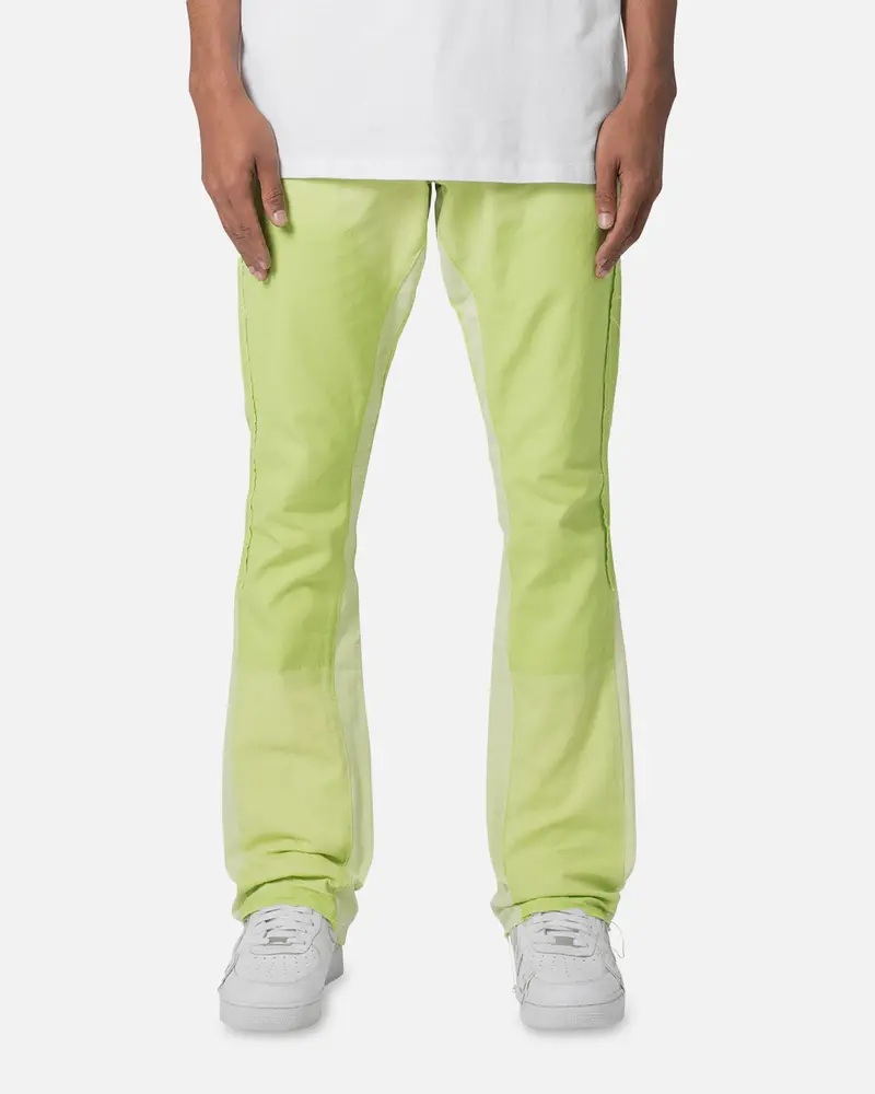 Mnml B501 Flare Denim Jeans Green 1