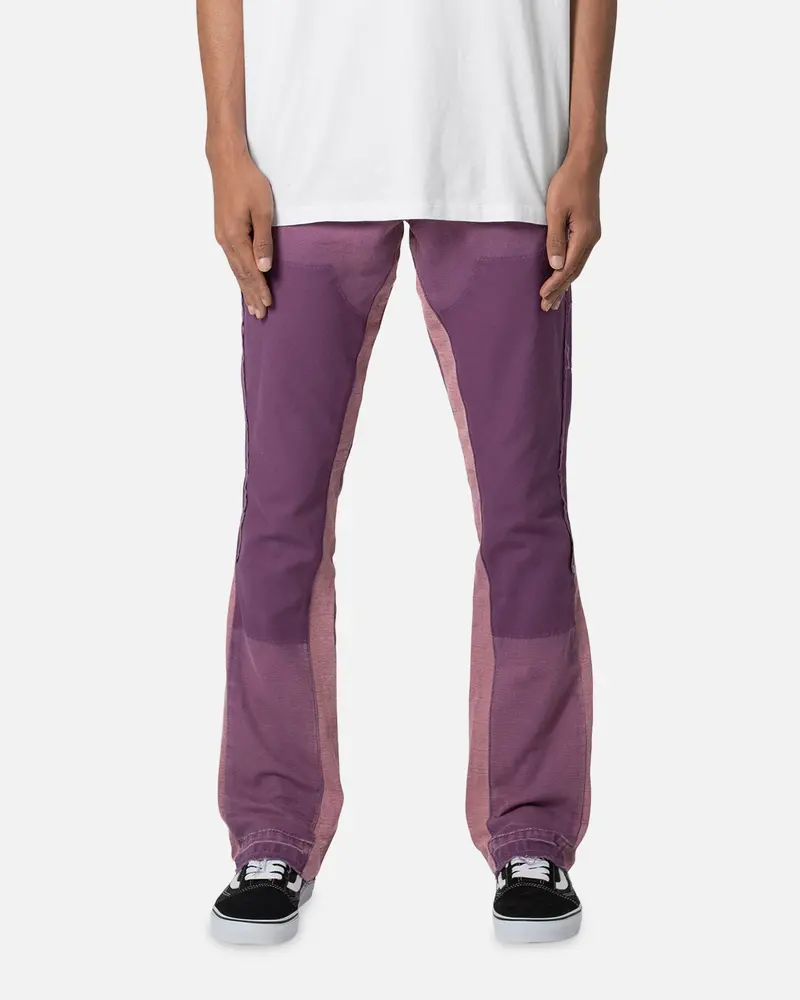 Mnml B501 Flare Denim Jeans Purple 1