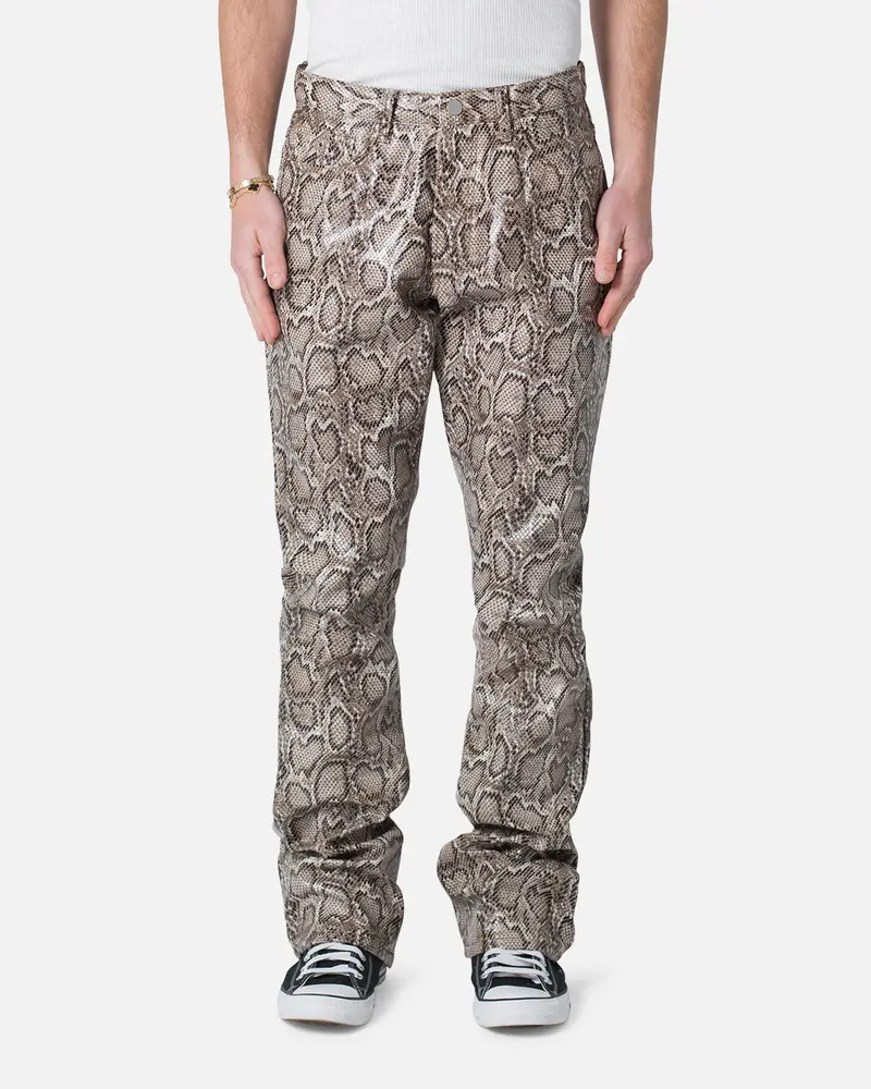Mnml B605 Python Flare Pants Multi 1