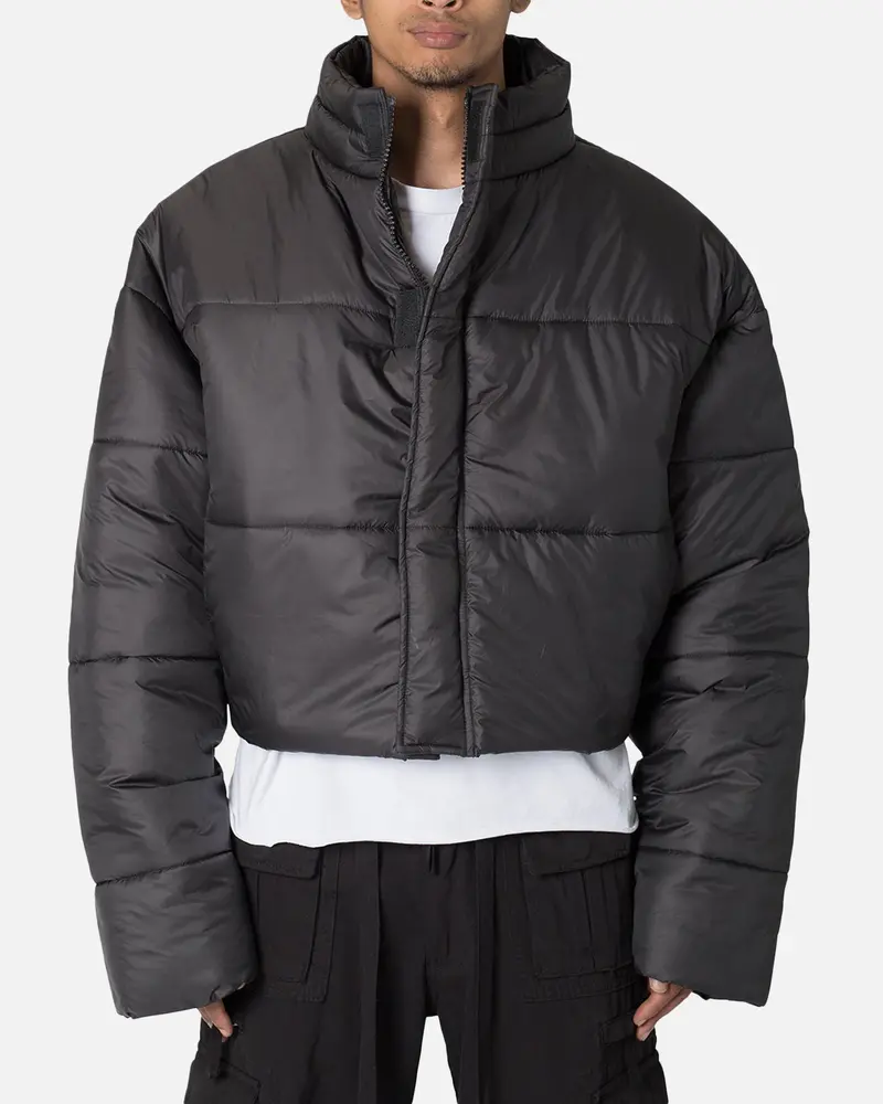 Mnml Cropped Puffer Ii Jacket Black 1
