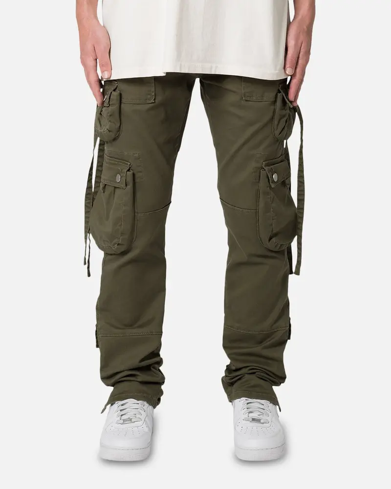 Mnml D152 Cargo Pants Olive 1